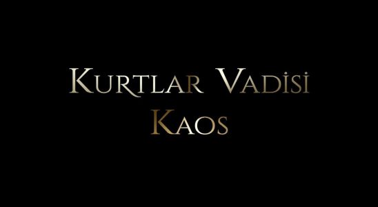 kurtlar vadisi kaos